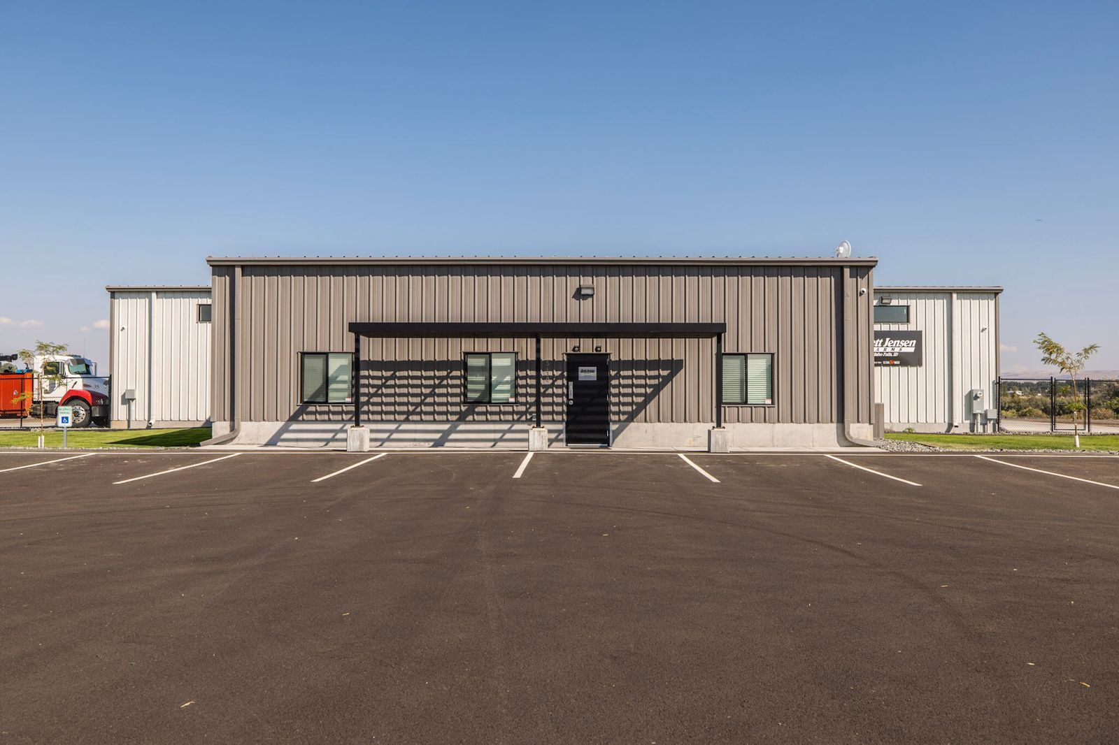 Brett Jensen Farm Equipment Maintenance building