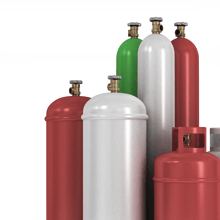 industrial gases cylinders gas