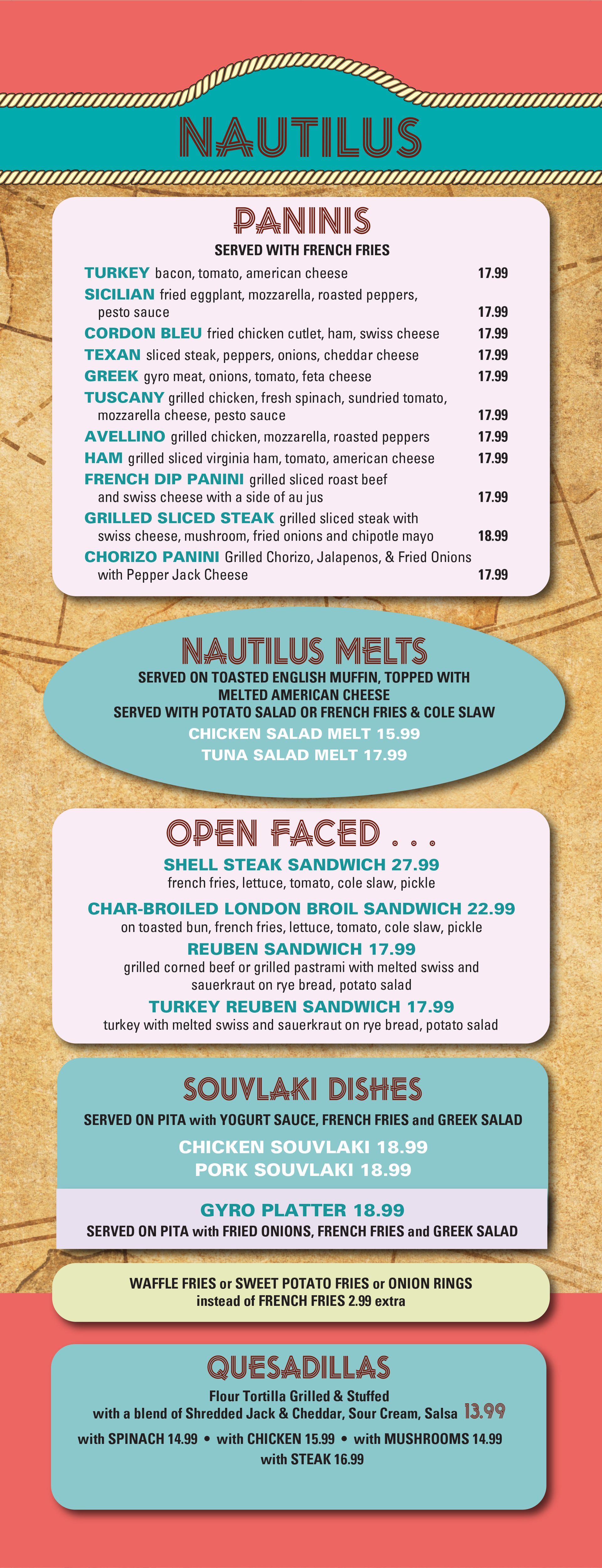 Crofton Main Menu