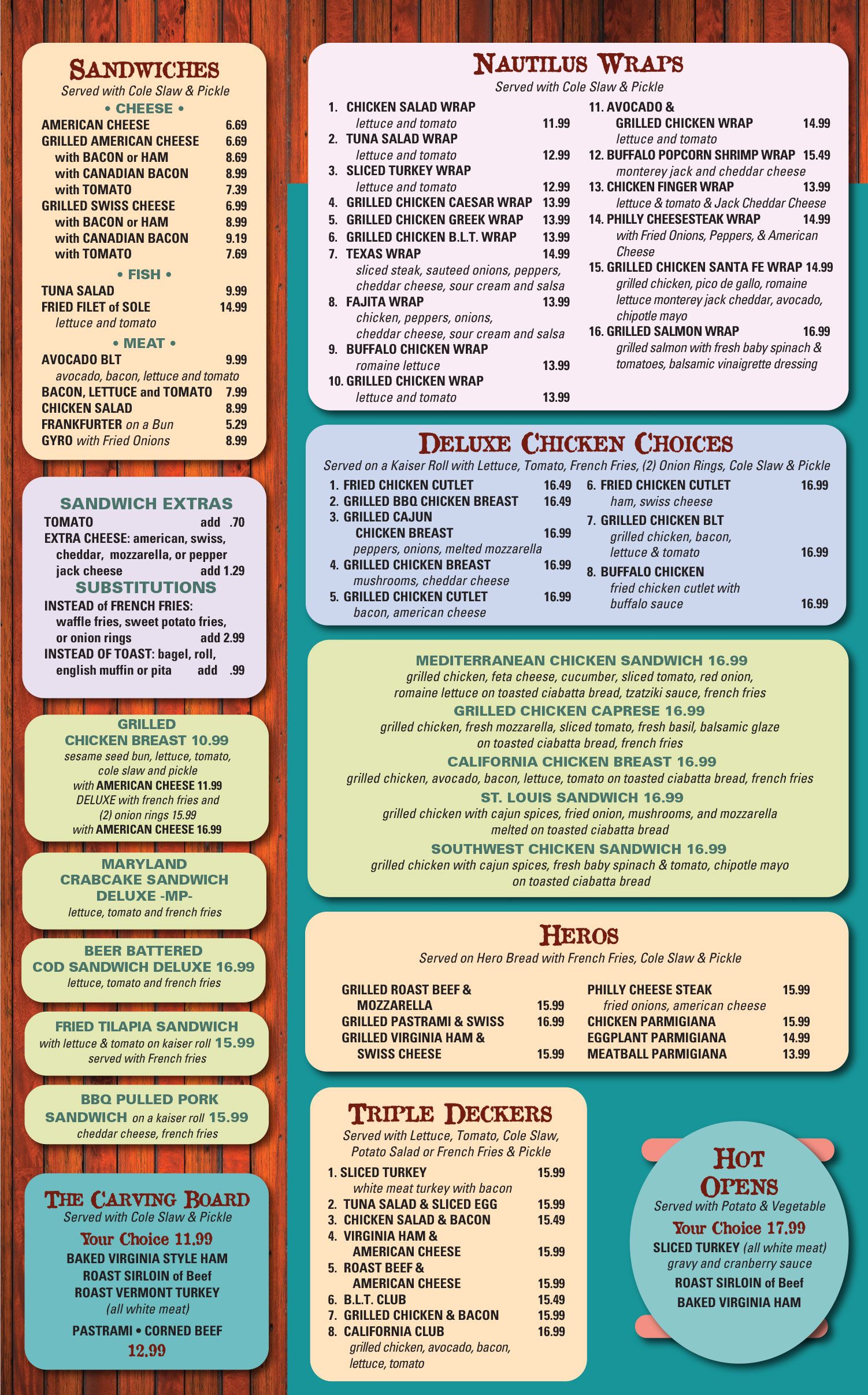 Crofton Takeout Menu #3