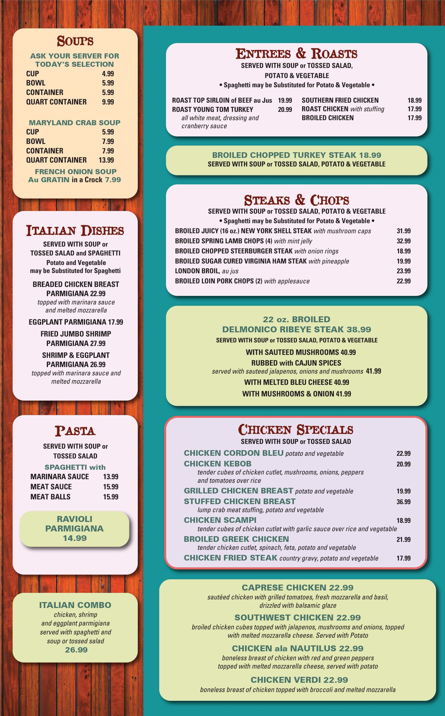 Crofton Takeout Menu #5