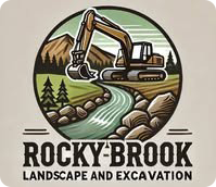 Rocky Brook Landscape & Excavation Logo