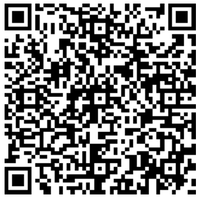 A black and white qr code on a white background.