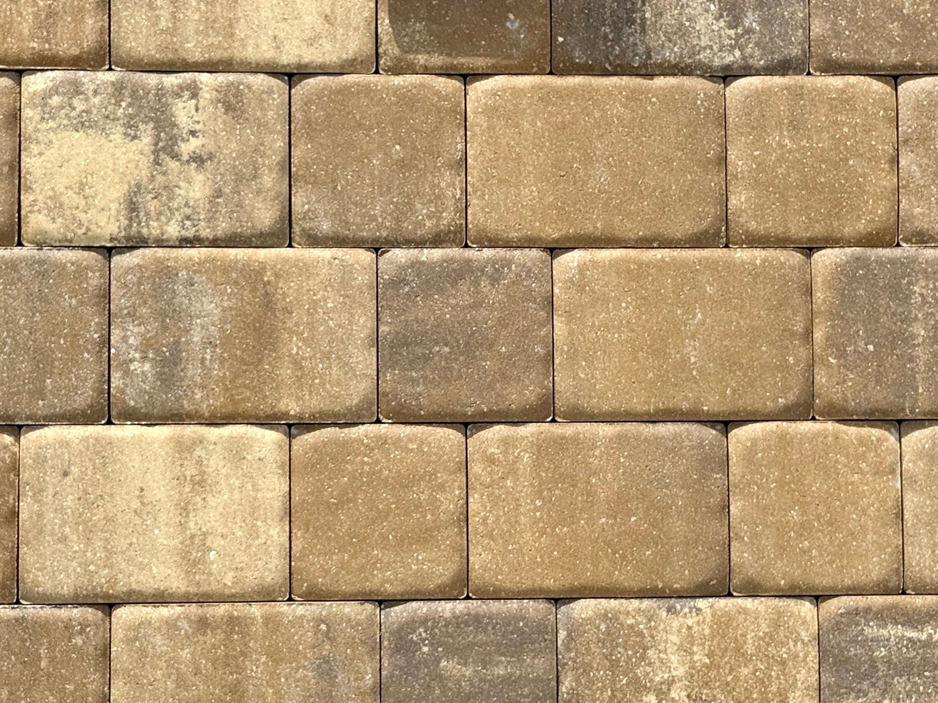 A close-up of a wall made of bricks.