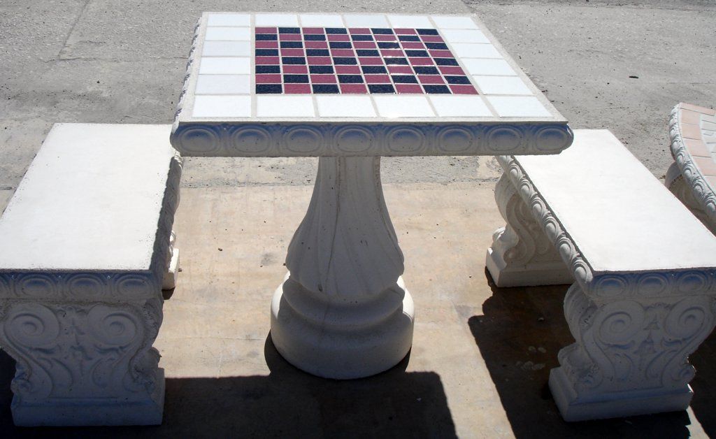 Concrete Tables and Benches Venice, FL