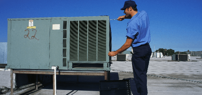 Commercial heating and air conditioning service
