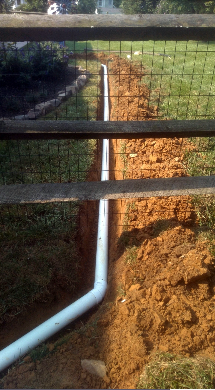 Irrigation installation
