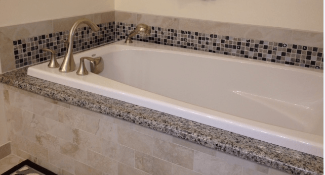 Woody Bath reno tub=Gallery