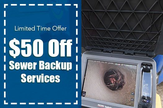 sewer backup services coupon