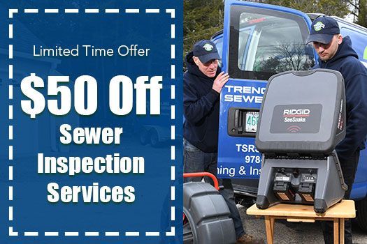 sewer inspection services coupon