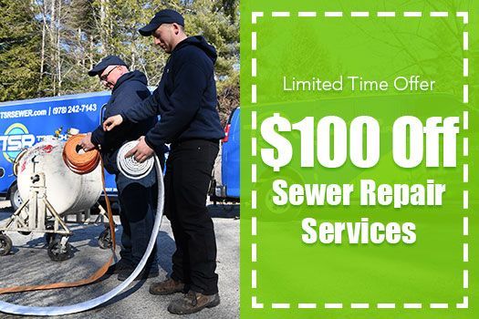 sewer line repair service coupon