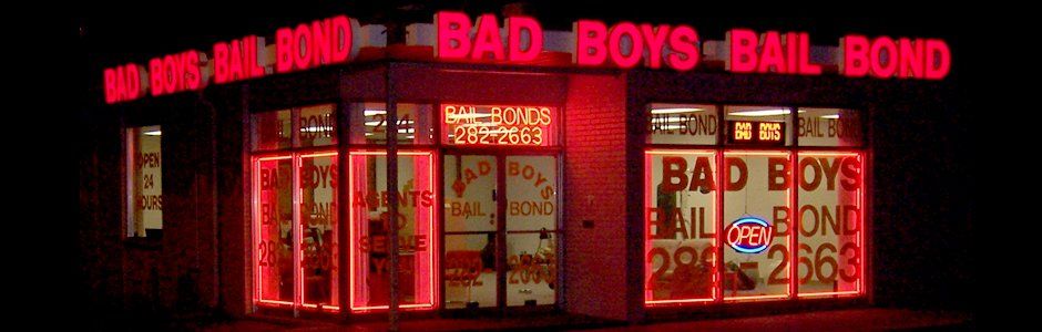 Bad Boys Bail Bonds night view