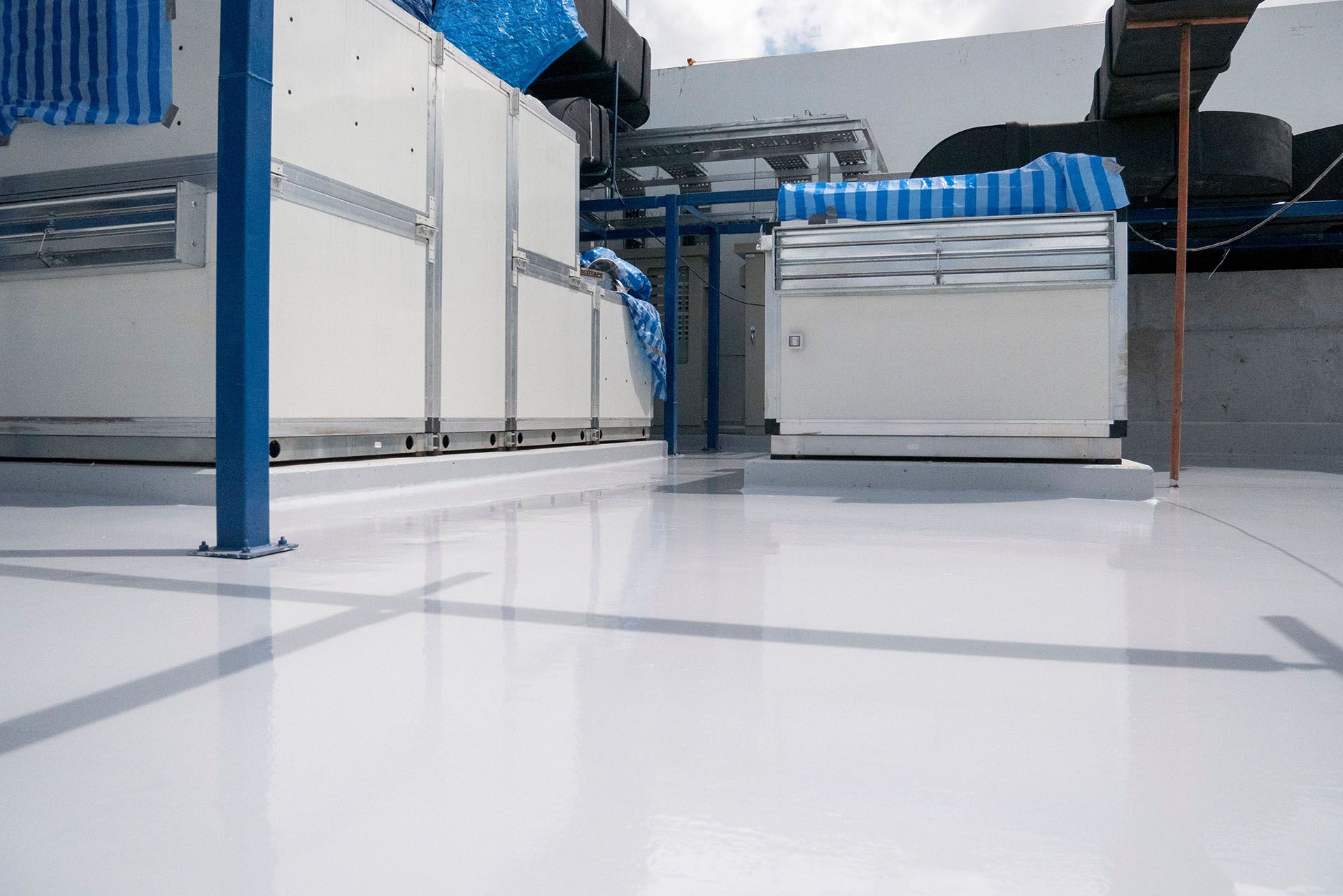 Newly renovated industrial site