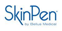 SkinPen by Bellus Medical logo in blue text on a white background