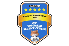 Carfax Sawyer Automotive Inc. 2024 Top-Rated Service Center