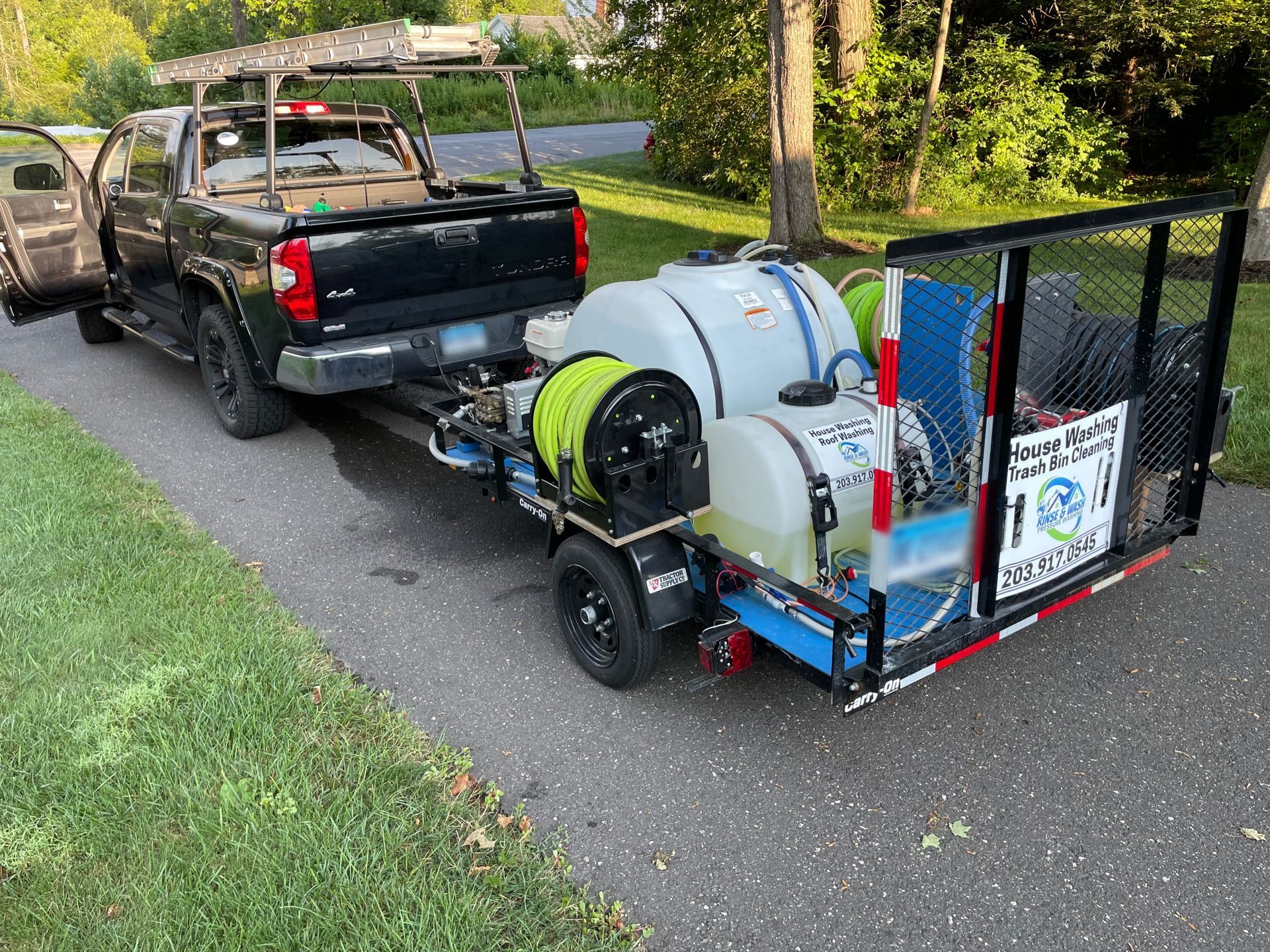 Rinse & Wash Pressure Washing