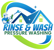 Rinse & Wash Pressure Washing Logo