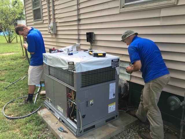 PJ's HVAC Repair Previous Project