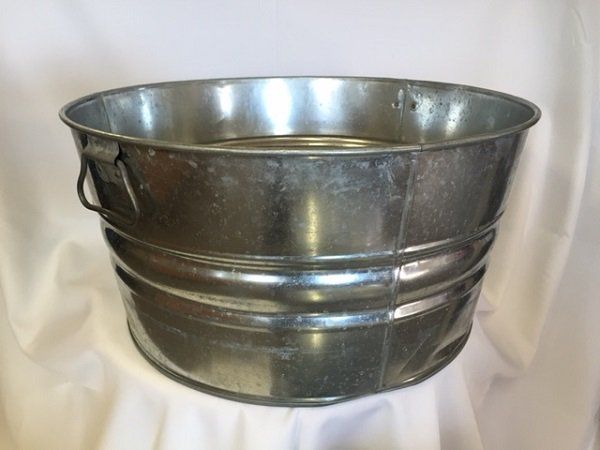 Galvanized Metal Beverage Tub