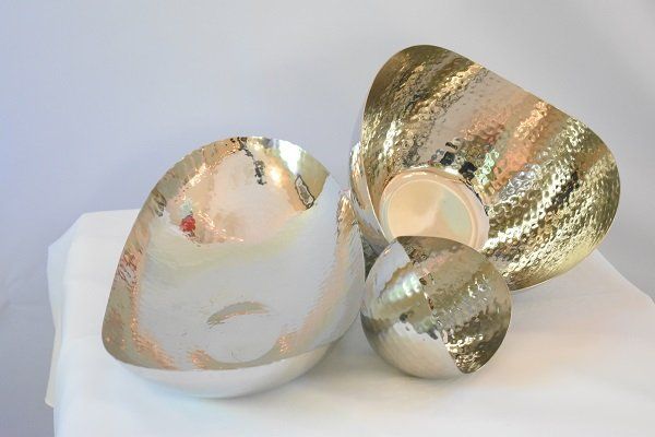 Hammered Steel Bowls
