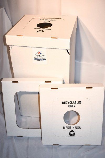 Trash Cans and Recycling Bins