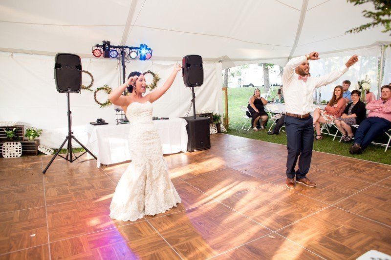 wedding dance floor rental