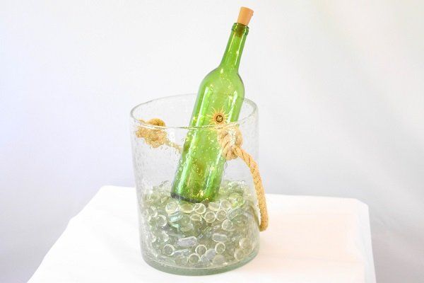Glass Wine Bucket