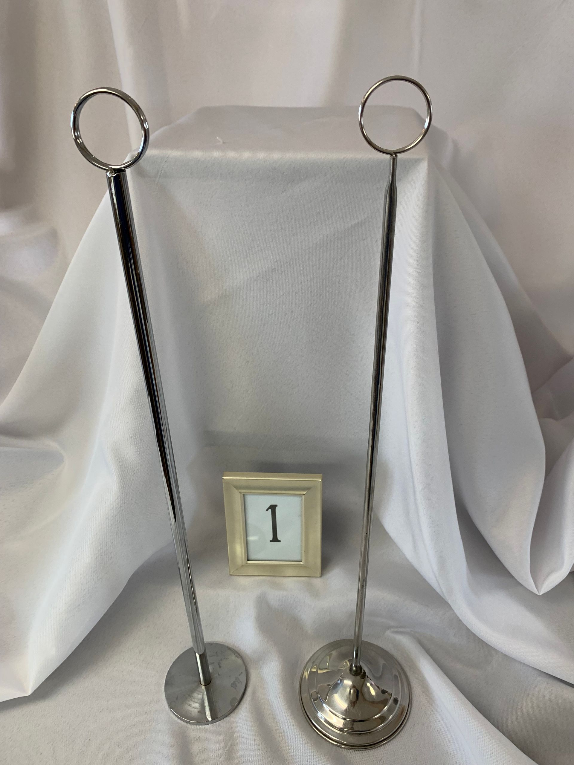 Table Number Stands and Frame