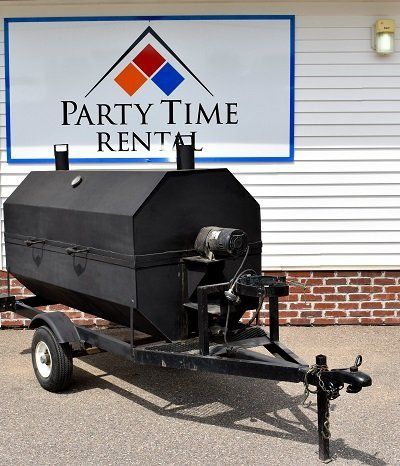 Towable Grill with Hood