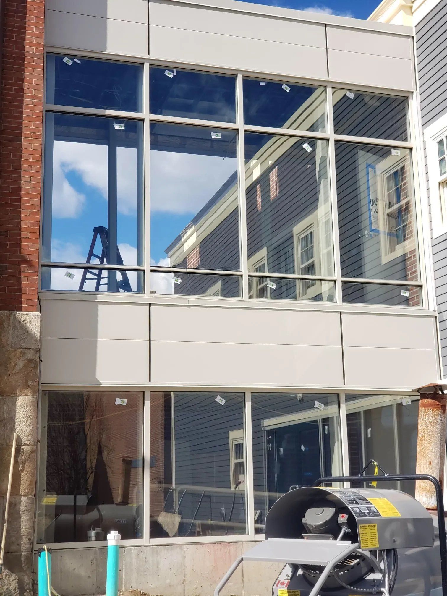 Commercial glass