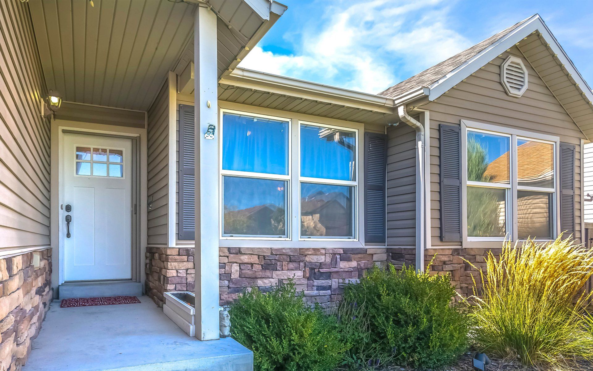 Residential glass windows