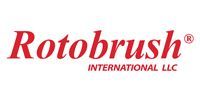 Rotobrush International LLC logo in red italic text on a white background.