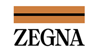 The Zegna brand logo, featuring the word 