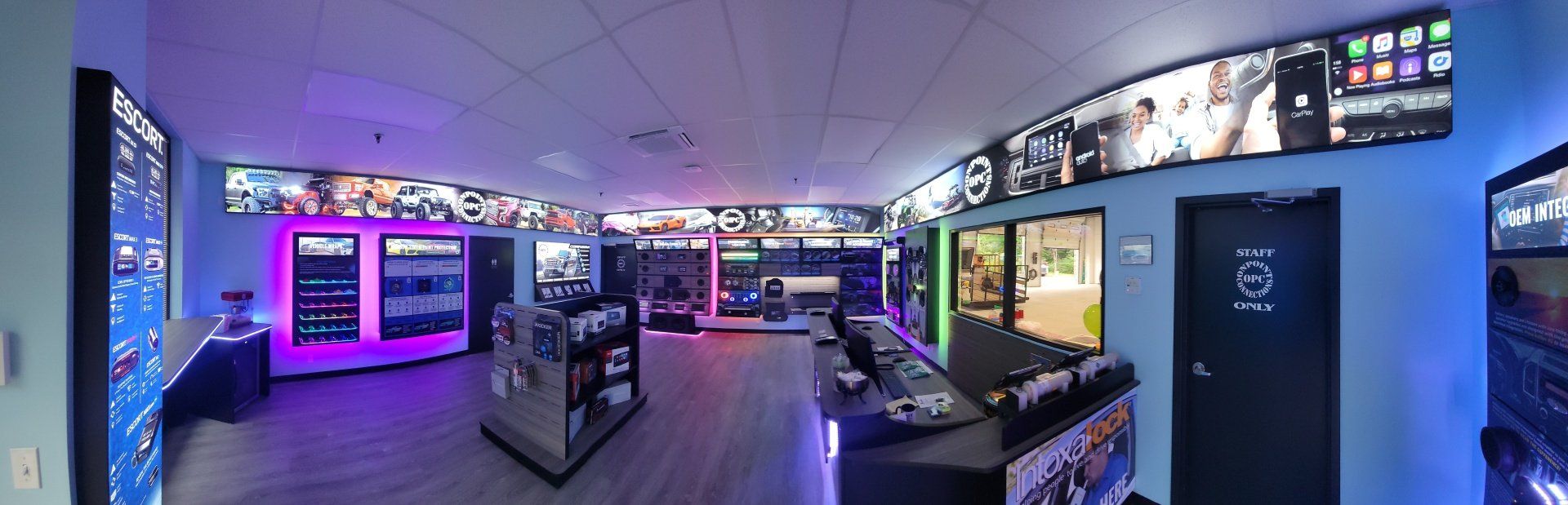 image of the customers shop