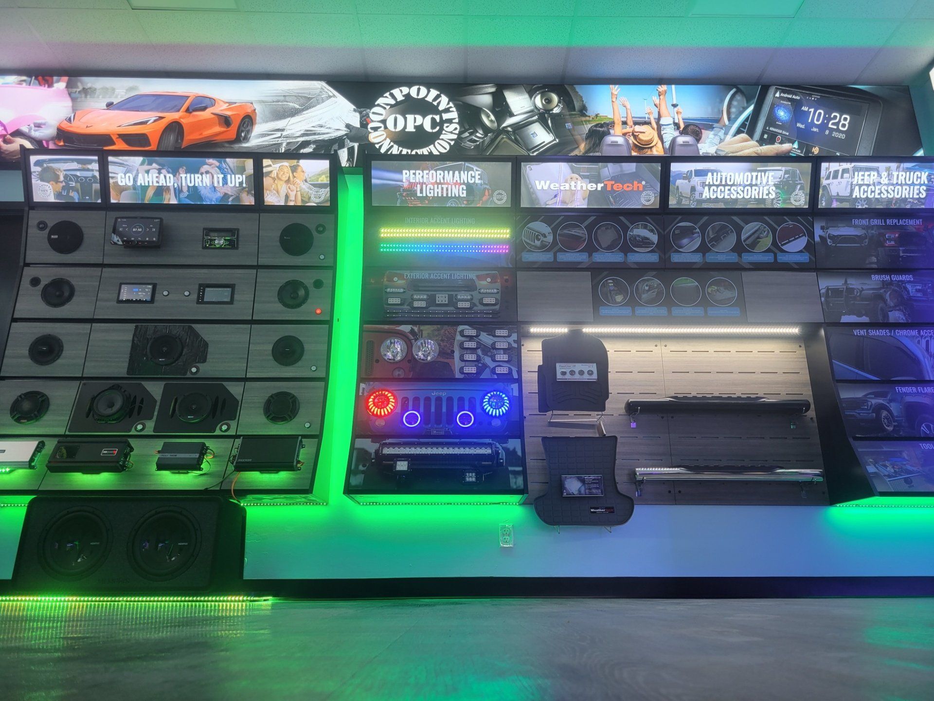 image of the customers shop