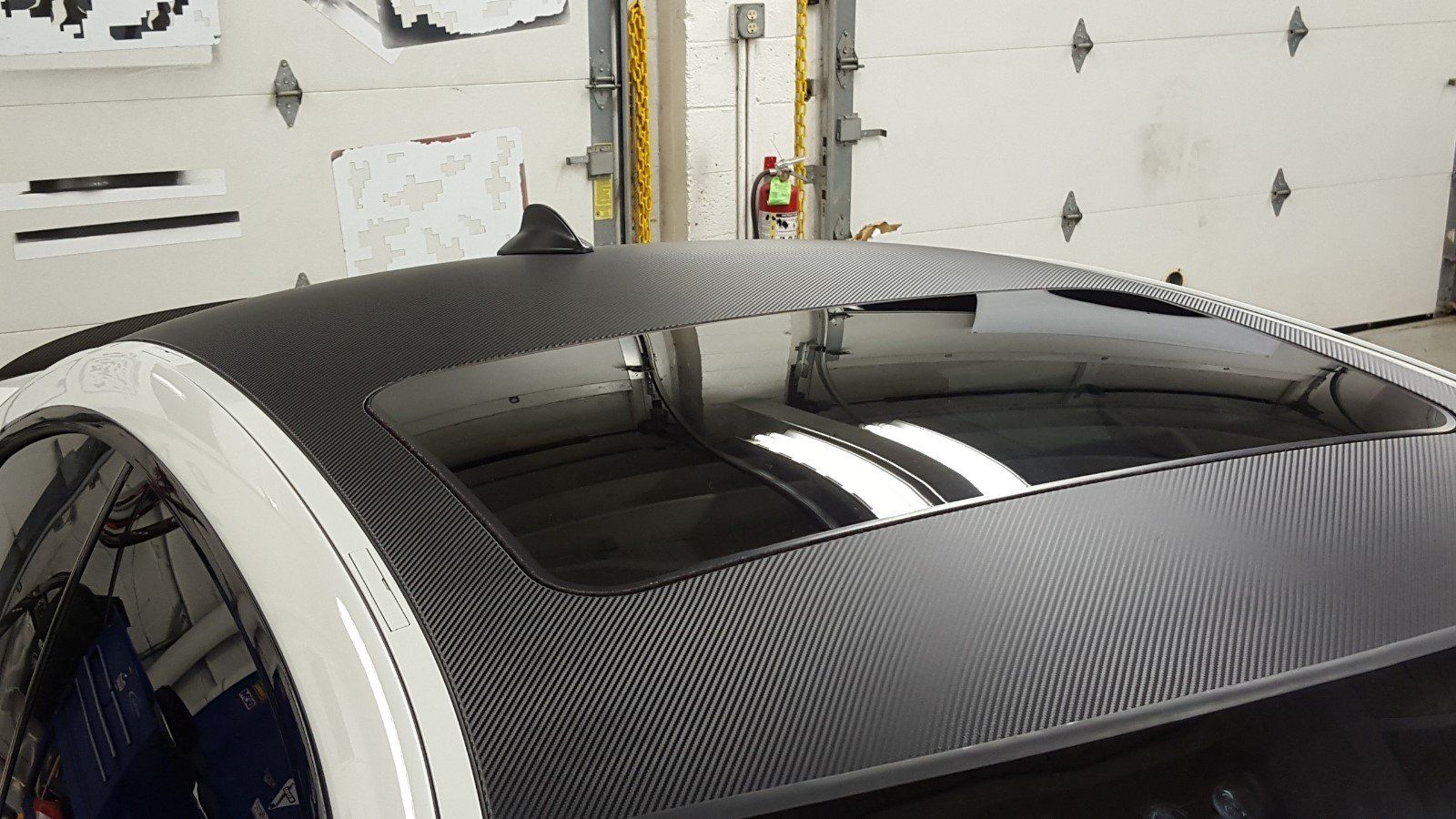 Carbon fiber vehicle wrap