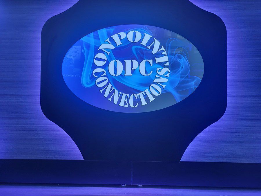 Inside Onpoint Connections signage