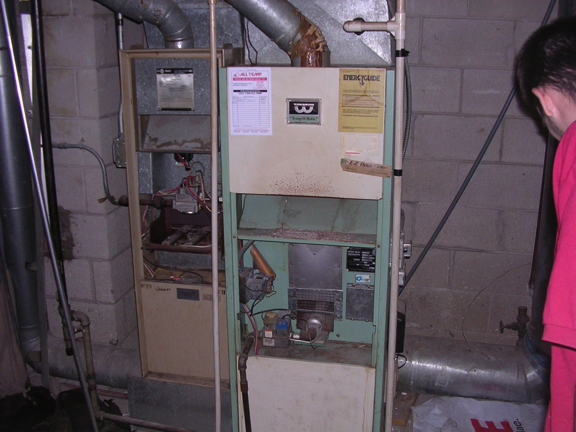 Williamson temp o matic oil furnace