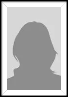 a silhouette of a woman's head in a picture frame.