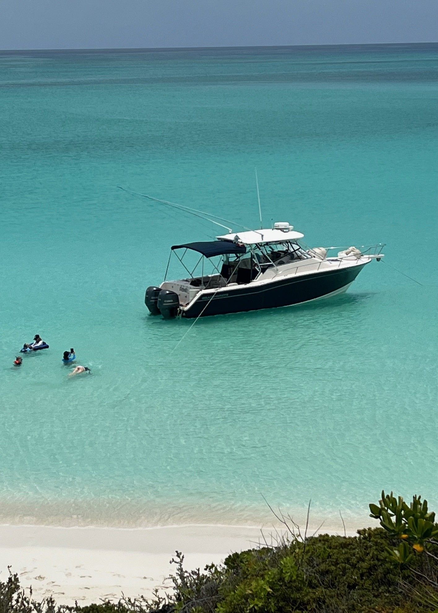 Map showing The 2025 Grady Bunch Bahamas trip path