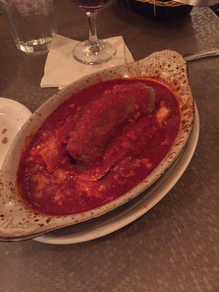 Plate of Manicotti
