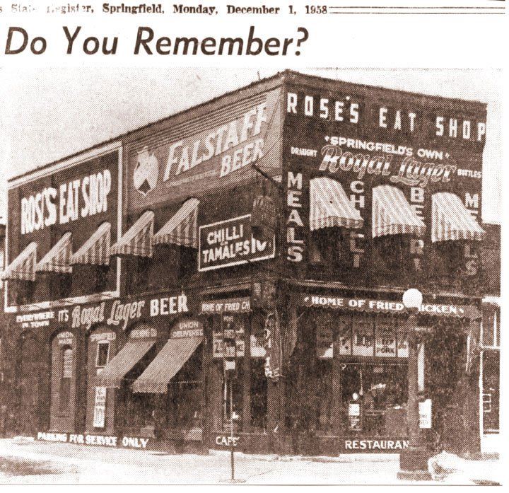 Old photo of a Saputo's building
