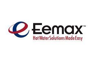 Eemax logo: A blue and red 