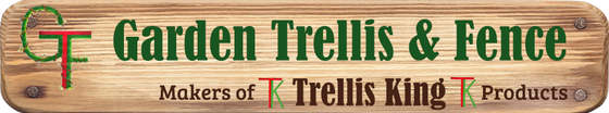 Garden Trellis and Fence Company Logo