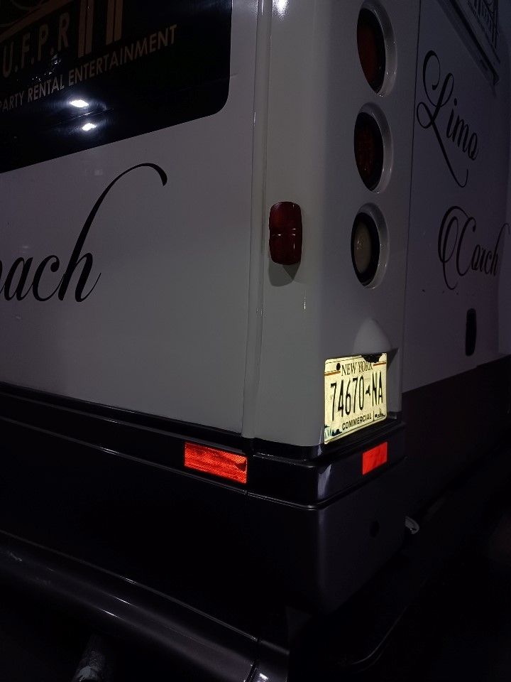 White van after repair