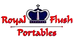 Royal Flush Portables logo