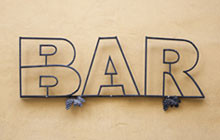 bar - sign board