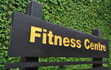 Fitness center - sign board