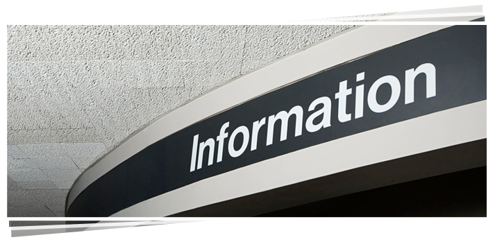 Information - sign board