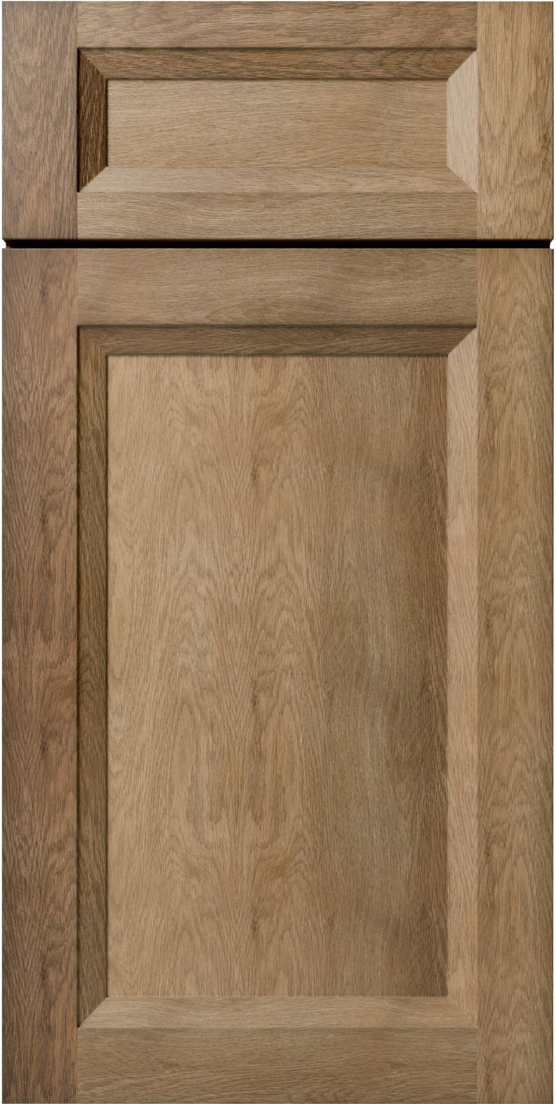 a close up of a wooden cabinet door on a white background .